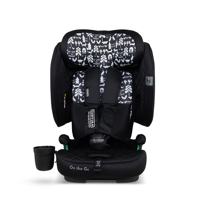 On The Go i-Size Travel Car Seat Silhouette