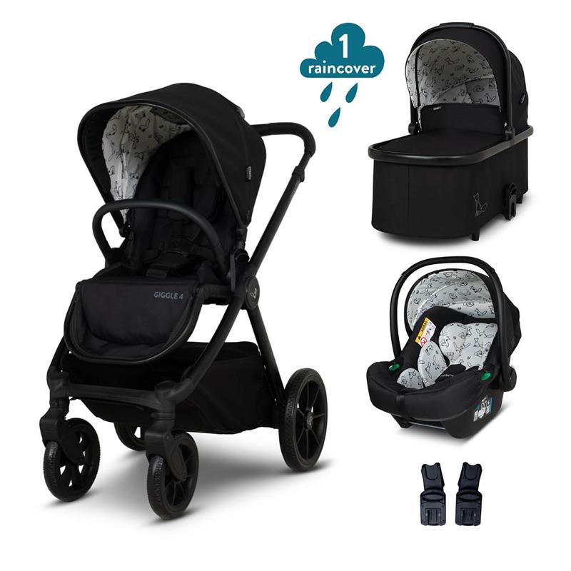 Giggle 4 Car Seat Bundle Foxed